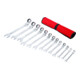 BGS Do it yourself Ratschenring-Maulschlüssel-Satz 30012, flexible Köpfe, SW 8 - 32 mm, 13-tlg.
