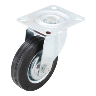 BGS Do it yourself Ruota girevole con base di fissaggio
