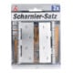 BGS Do it yourself Scharnier-Satz 80907, Edelstahl, 100 x 40 mm, 2-tlg.