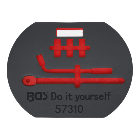 BGS Do it yourself Schaumeinlage 57310-1, leer, für Art. 57310
