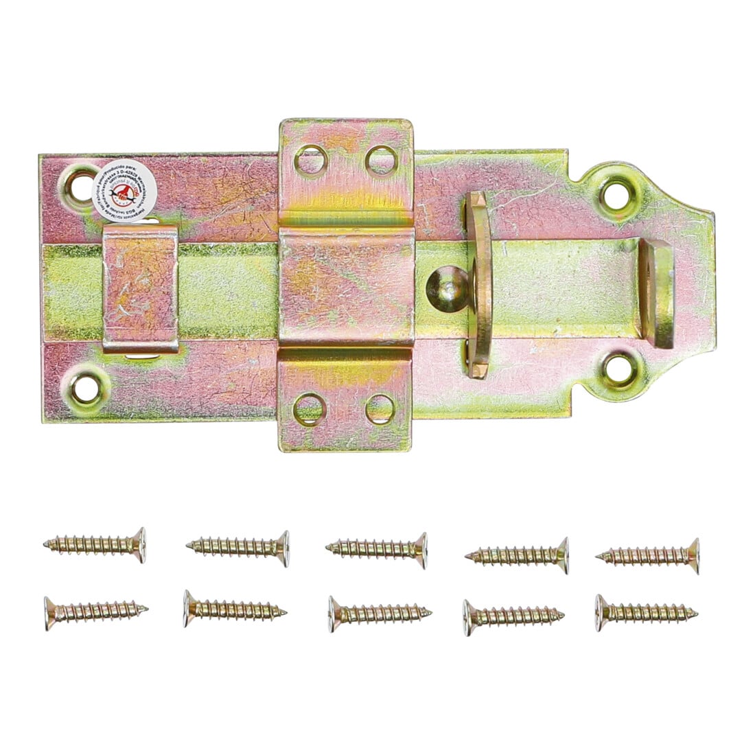 BGS Do it yourself Schlossriegel mit Schlaufe 125 x 50 mm