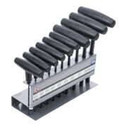 BGS Do it yourself Schraubendreher-Satz mit T-Griff 7099, Zollmaße, Innensechskant 3/32" - 3/8", 10-tlg.-1