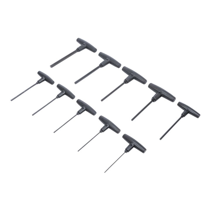 BGS Do it yourself Schraubendreher-Satz mit T-Griff Innensechskant 2 - 10 mm 10-tlg.