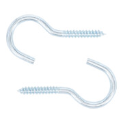 BGS Do it yourself schroefhaak 90 mm 2-delig.-3