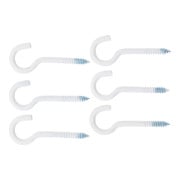 BGS Do it yourself schroefhaak assortiment wit geplastificeerd 60 mm 6 dlg.-4