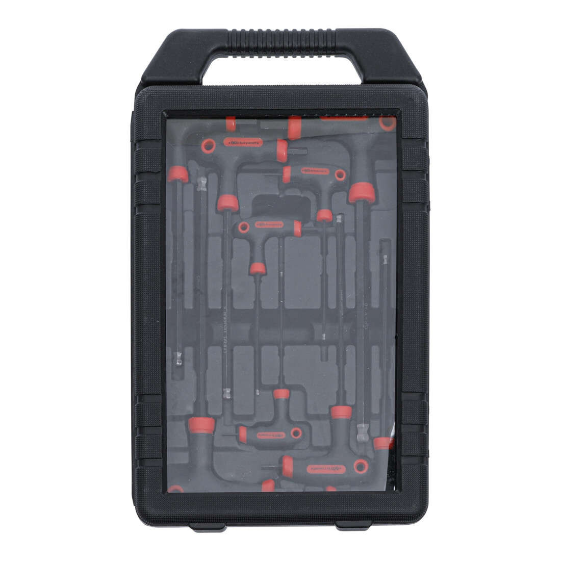 BGS Do it yourself schroevendraaierset met T-greep en binnenzeskant 2 - 10 mm 9 dlg.