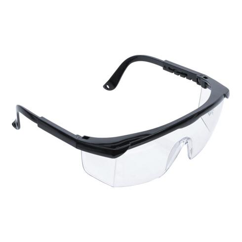 BGS Do it yourself Schutzbrille mit verstellbarem Bügel transparent