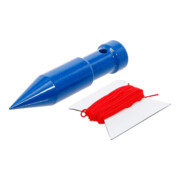 BGS Do it yourself Senklot-Satz mit Schnur 71018, 200 g, 6 m-1