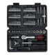 BGS Do it yourself Serie di bussole, 6,3mm (1/4"), 130pz.-2