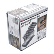 BGS Do it yourself Serie di cacciaviti con impugnatura a T, dimensioni in pollici, esagono interno 3/32" - 3/8", 10pz.-2