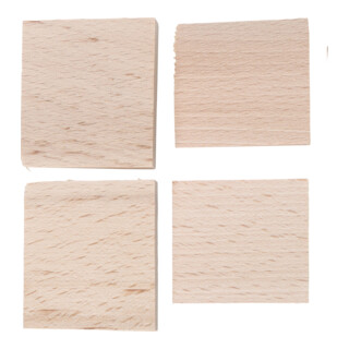 BGS Do it yourself Serie di cunei in legno per il fissaggio di manici di asce, 4pz.