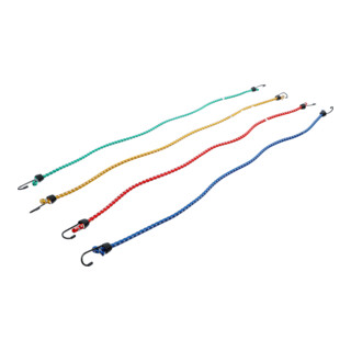 BGS Do it yourself Serie di funi elastiche, 800mm, 4pz.