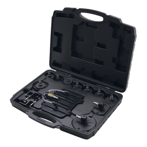 BGS Do it yourself Set di adattatori e sistema di sfiato dei freni ad aria compressa, 17pz.