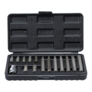 BGS Do it yourself Set di bit, azionamento esagono esterno 10mm con profilo a T (per TX), 15pz.