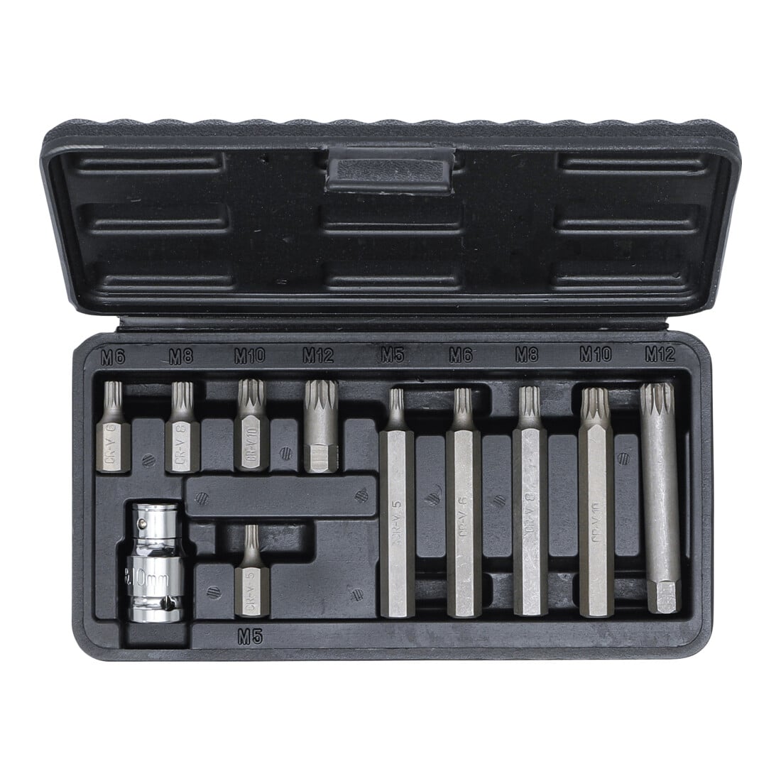 BGS Do it yourself Set di bit, interni multidente (per XZN), 11pz.