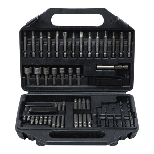 BGS Do it yourself Set di bit per trapano, azionamento esagono esterno 6,3mm, 41pz.