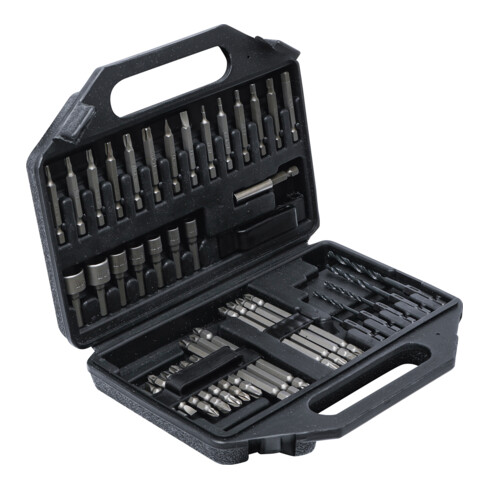 BGS Do it yourself Set di bit per trapano, azionamento esagono esterno 6,3mm, 41pz.