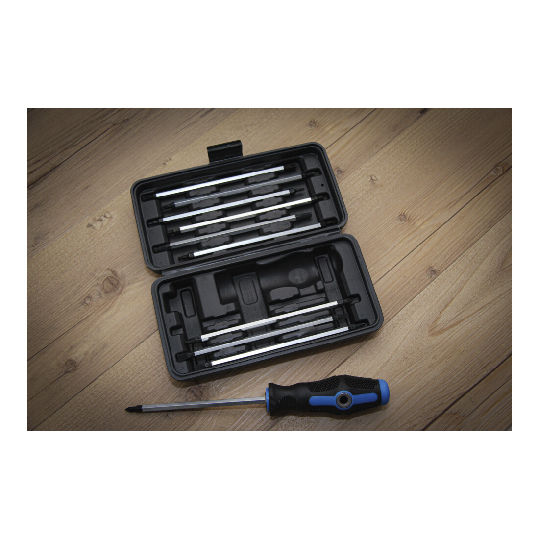 BGS Do it yourself Set di cacciaviti con lame intercambiabili, 11pz.