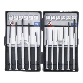 BGS Do it yourself Set di cacciaviti di precisione, 11pz.