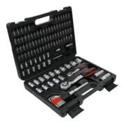 BGS Do it yourself Set di chiavi a bussola con profilo ad albero, azionamento 6,3mm (1/4") / 12,5mm (1/2"), 115pz.-4