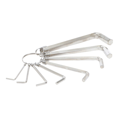 BGS Do it yourself Set di chiavi angolari a esagono incassato, 2-10mm, 8pz.
