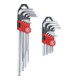 BGS Do it yourself Set di chiavi angolari con profilo a T lungo (per TX) T10-T50 / esagono incassato 1,5-10mm 18pz.-3