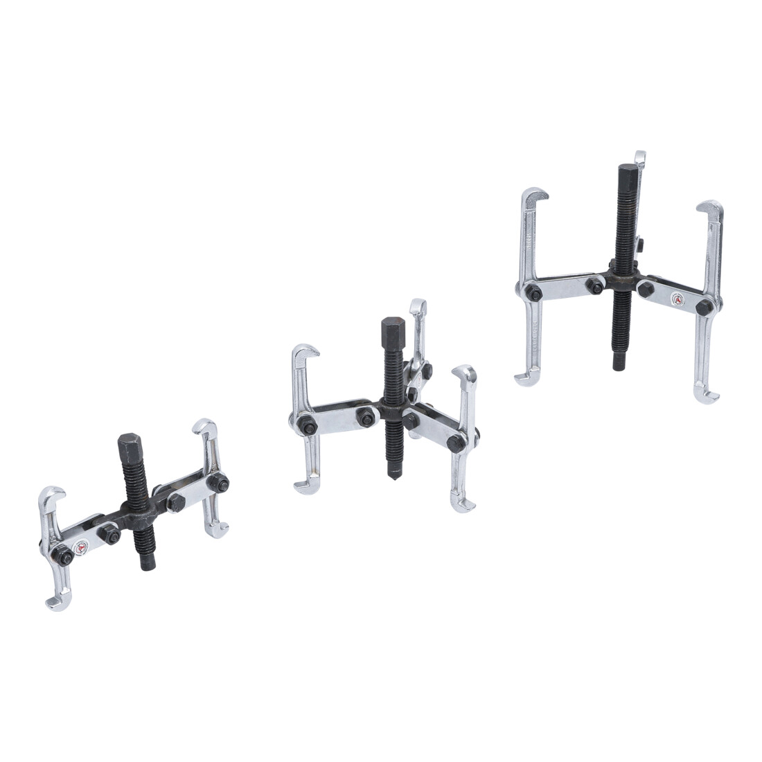 BGS Do it yourself Set di estrattori a 2/3 bracci, 150 / 100 / 75mm, 3pz.
