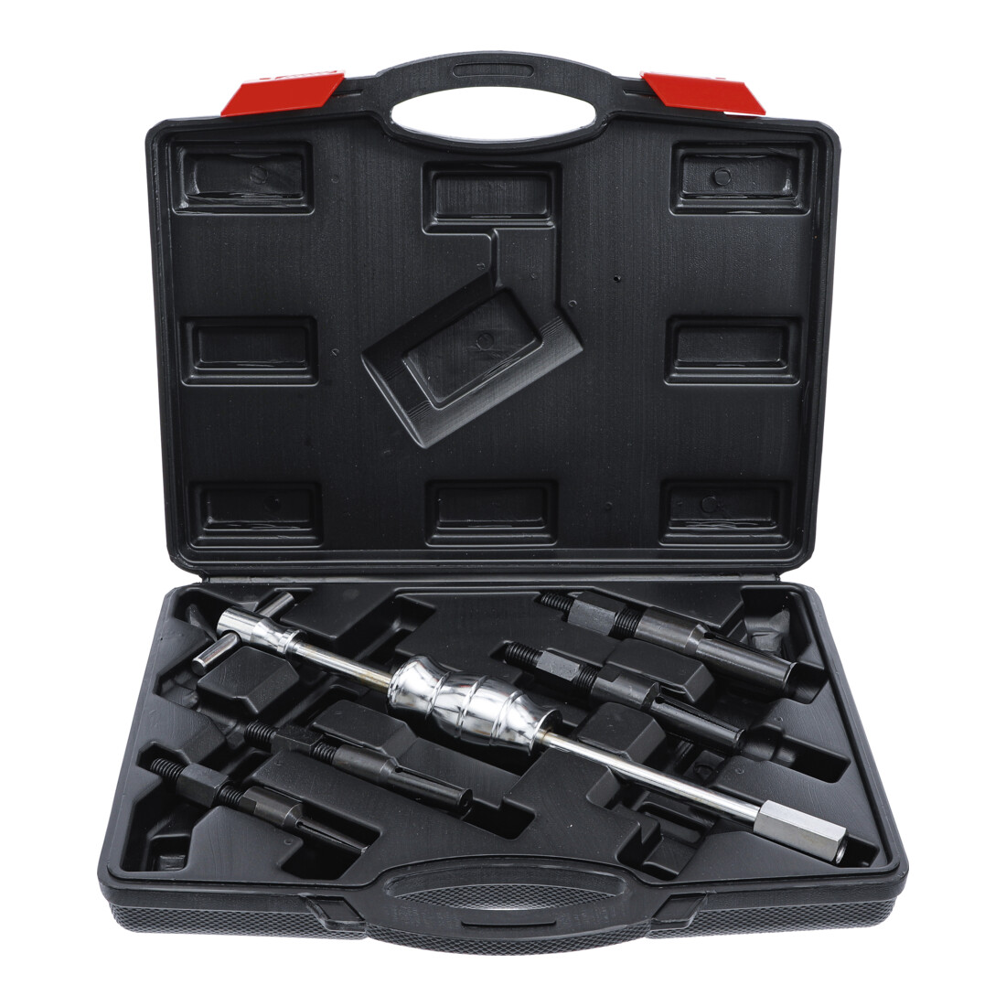 BGS Do it yourself Set di estrattori per cuscinetti interni con martello a slitta, 5pz.