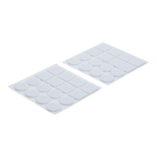 BGS Do it yourself Set di feltrini, bianco, 32pz.