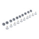 BGS Do it yourself Set di feltrini, con viti Ø24mm, 20pz.-1