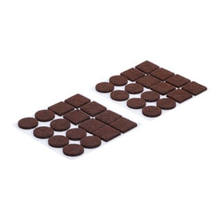 BGS Do it yourself Set di feltrini, marrone, 32pz.