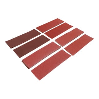 BGS Do it yourself Set di fogli abrasivi per levigatrice orbitale/manuale, 93x230mm, grana 60-180, 25pz.