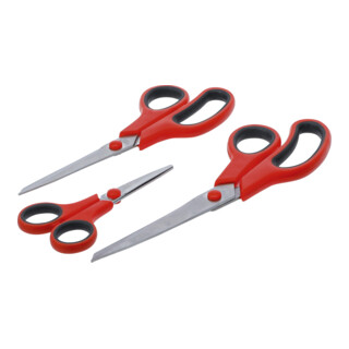 BGS Do it yourself Set di forbici inossidabili, 3pz.
