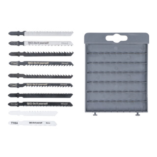 BGS Do it yourself Set di lame per seghetto alternativo, 10pz.