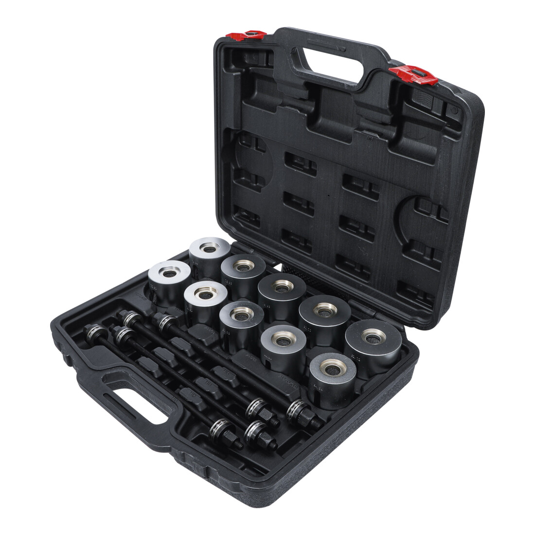 BGS Do it yourself Set di manicotti di tensione e compressione con 4 mandrini, 24pz.
