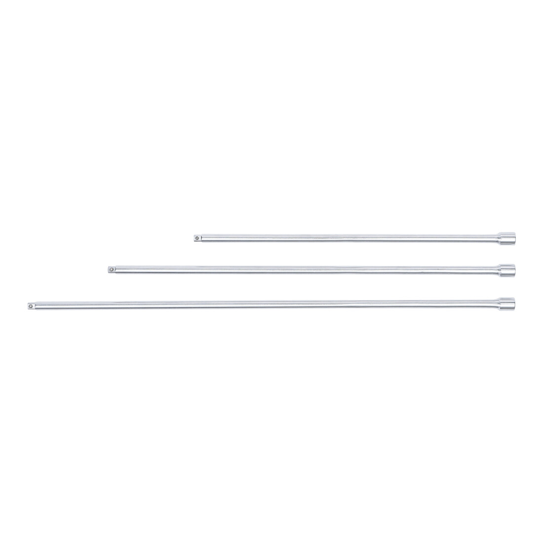BGS Do it yourself Set di prolunghe 6,3mm (1/4") 300 / 380 / 450mm, 3pz.