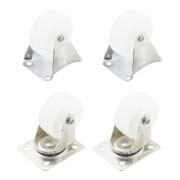 BGS Do it yourself Set di rotelle, 40mm, 4pz.-4