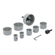 BGS Do it yourself Set di seghe a tazza Ø19-64mm, prof. 24mm, 11pz.-1