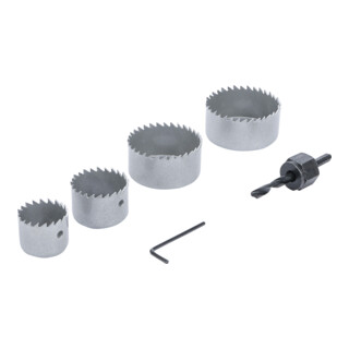 BGS Do it yourself Set di seghe a tazza Ø32-54mm, prof. 24mm, 6pz.