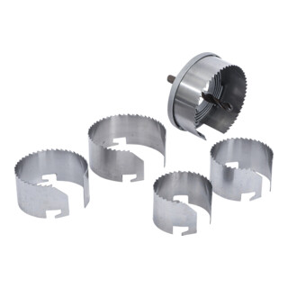 BGS Do it yourself Set di seghe a tazza Ø60-95mm, prof. 35mm, 5pz.
