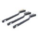 BGS Do it yourself Set di spazzole, 175mm, 3pz.-3
