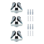 BGS Do it yourself Set di supporti, 3pz.-3
