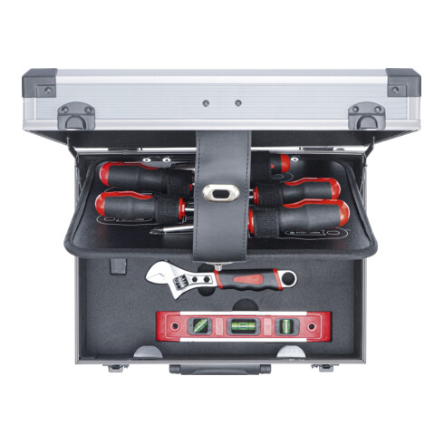 BGS Do it yourself Set di utensili in valigetta di alluminio, con 66 utensili
