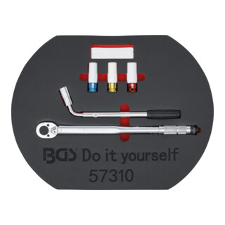 BGS Do it yourself Set per cambio ruote, 5pz.