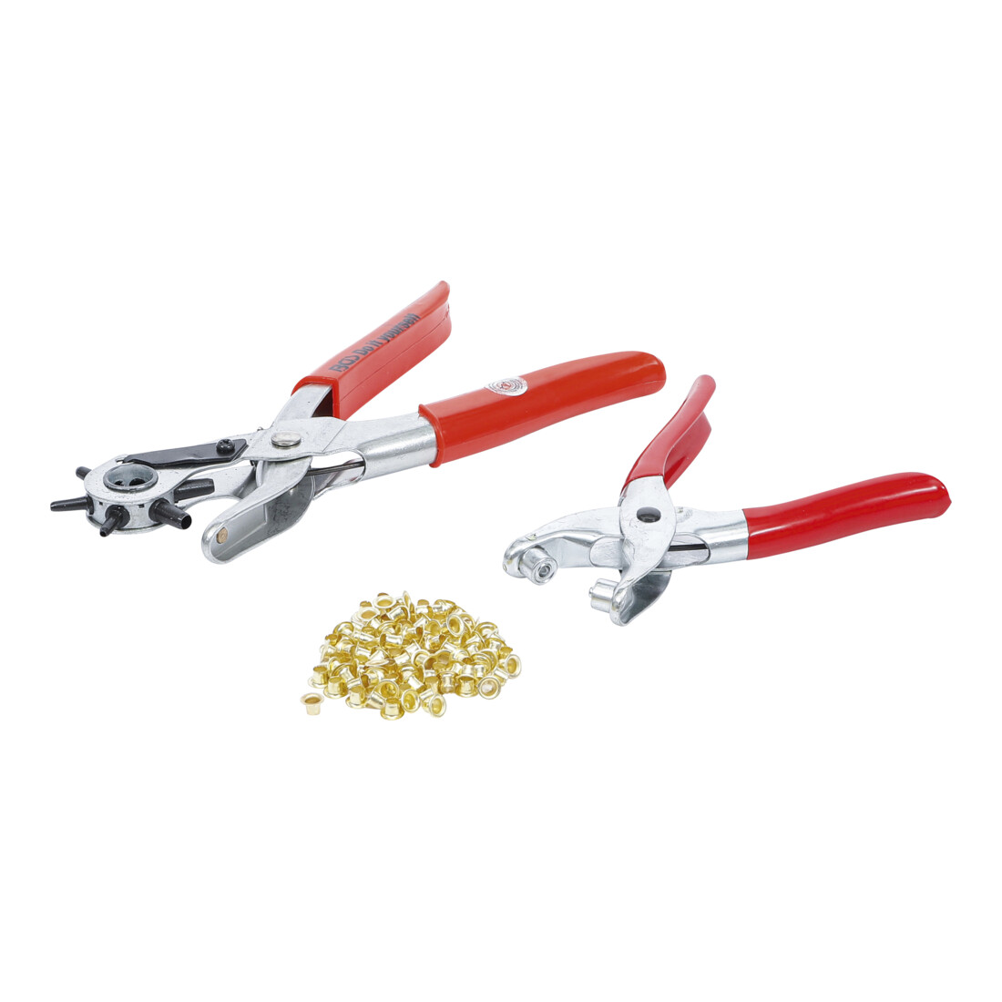 BGS Do it yourself Set pinze per fustella e occhielli, 102pz.