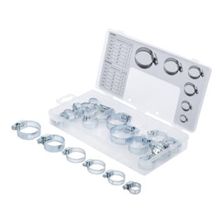 BGS Do it yourself slangklemmen assortiment 25 delig.