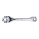 BGS Do it yourself Spezialschlüssel 8-in-1 Abtrieb Sechskant SW 12 - 19 mm