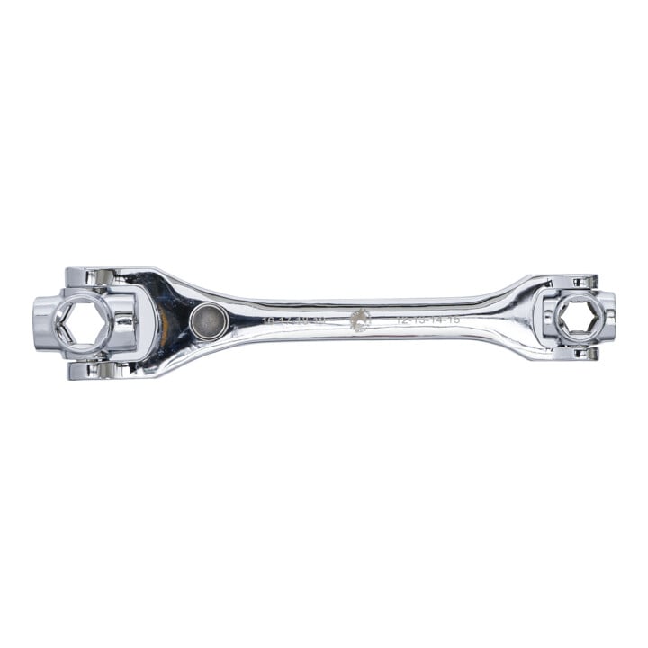 BGS Do it yourself Spezialschlüssel 8-in-1 Abtrieb Sechskant SW 12 - 19 mm