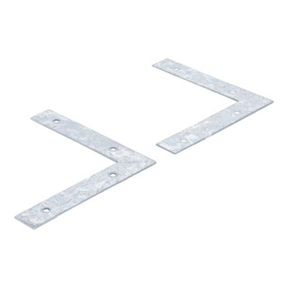 BGS Do it yourself Staffa a L, 150 x 150 x 25mm, 2pz.