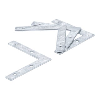 BGS Do it yourself Staffa a L, 75x75x12mm, 4pz.